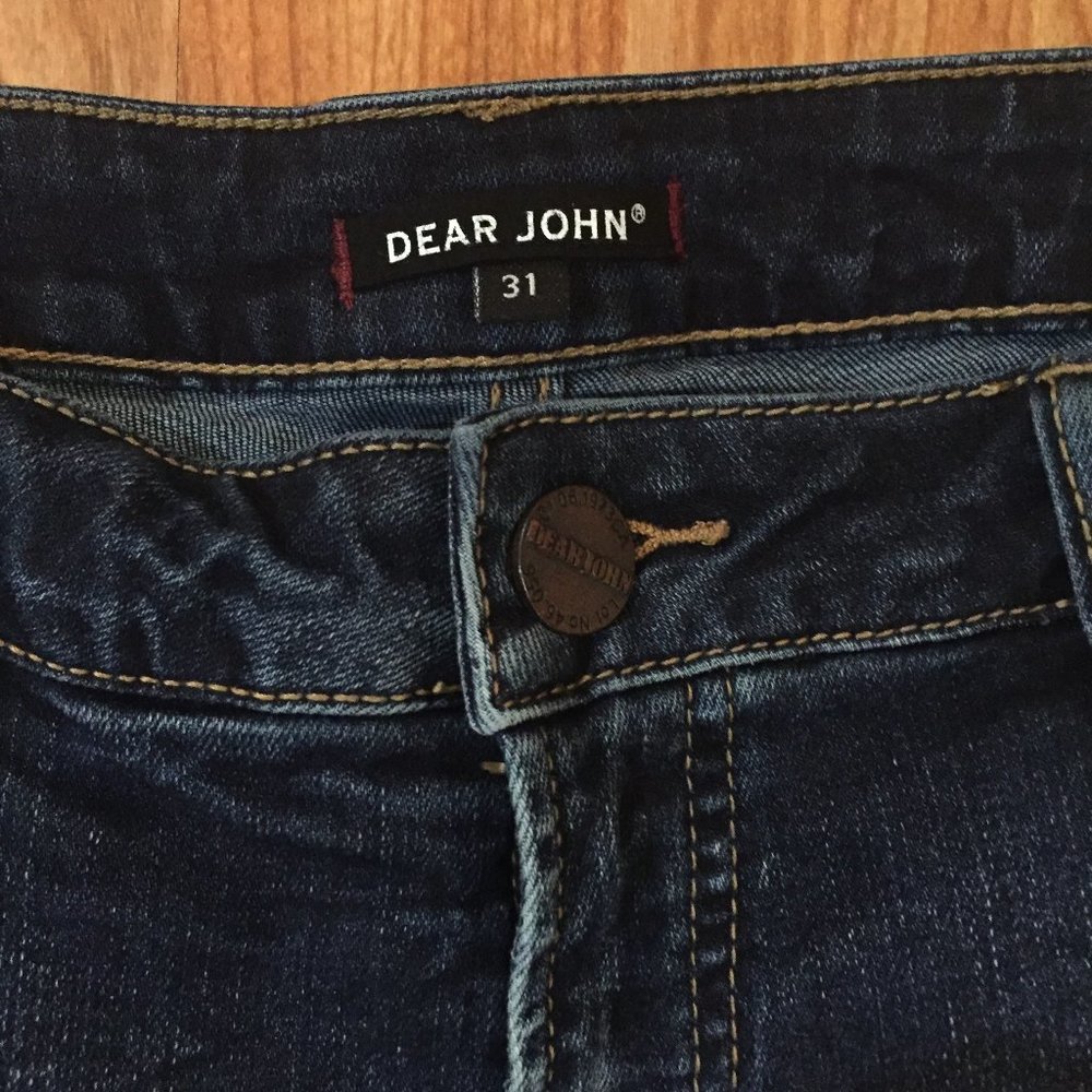 Dear John-Dark wash mid high skinny